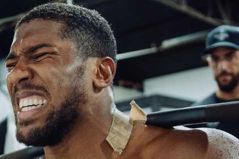 Anthony Joshua to return to training THIS WEEK in hint he will make comeback to the ring before December