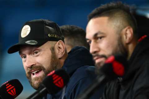Tyson Fury says he’s rather give up belt than fight heavyweight rival who is two stone lighter than him