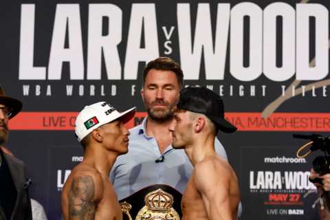World champion boxer STRIPPED of belt after failing to make weight after gorging on pizza and cola