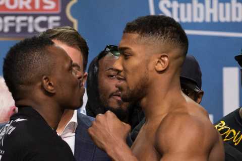 Eddie Hearn officially offers Dillian Whyte rematch with Anthony Joshua as pair continue to feud on social media