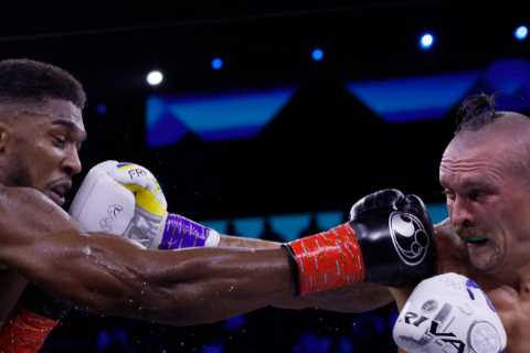 Anthony Joshua passionately defended by ex-opponent Oleksandr Usyk who says critics ‘have no right’ to judge