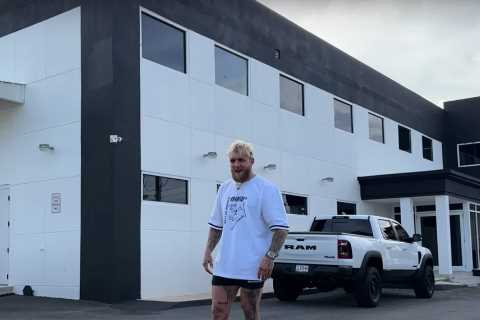 Inside Jake and Logan Paul’s $4m two-story warehouse gym in Puerto Rico with boxing ring, weights and recovery zones