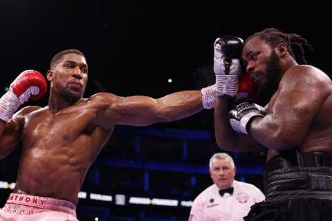 Mike Tyson’s old coach reveals prediction for Anthony Joshua vs Deontay Wilder as former champ admits he’s ‘nervous’