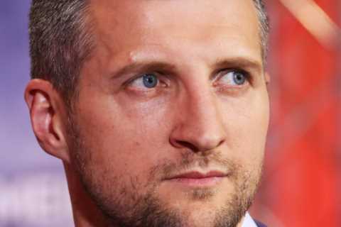 Update on Carl Froch’s cop quiz over former pal’s car tyres being slashed
