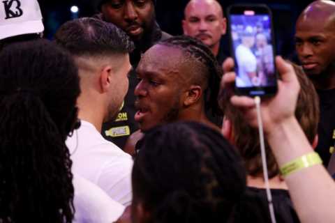Fans say KSI will ‘get smoked’ by Tommy Fury as latest training footage is revealed after Fournier KO is overturned
