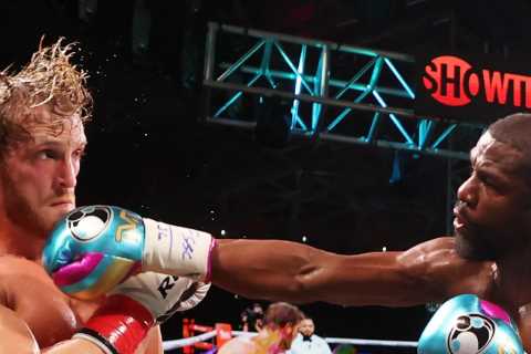 Boxing fans all say same thing as Logan Paul says he ‘BEAT’ Floyd Mayweather on two year anniversary of fight