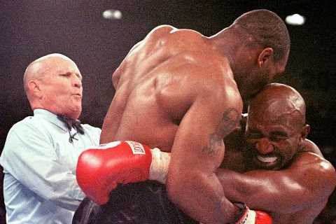 Evander Holyfield still open to exhibition with Mike Tyson at combined age of 116 but makes strict rules for trilogy