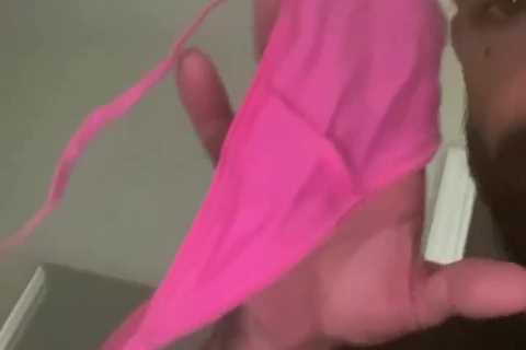 Ex-UFC star linked with Jake Paul fight Mike Perry stuffs pink lingerie in mouth as fans ask ‘what did I just witness?’