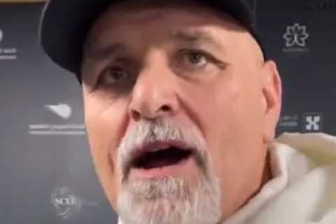 Tyson Fury’s dad John issues chilling threat to Eddie Hearn and calls Anthony Joshua’s promoter ‘a total p****’