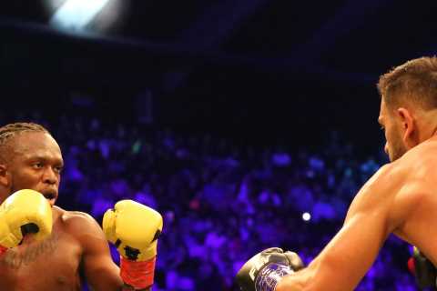Fans all say the same thing as KSI claims he will KNOCK OUT Floyd Mayweather after boxing legend’s last exhibition