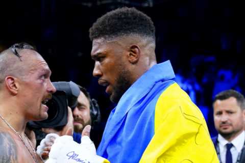 Saudi boxing boss to offer ‘premium price’ for Anthony Joshua to fight Deontay Wilder and Tyson Fury vs Oleksandr Usyk