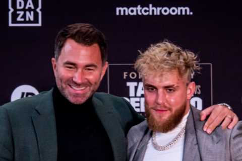 Jake Paul’s fight with ex-UFC star Nate Diaz is a ‘MISMATCH’ and will end in four rounds, warns Eddie Hearn