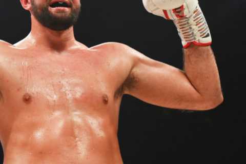 Tyson Fury’s cousin Hughie calls out Anthony Joshua and vows to ‘absolutely blitz’ the ‘complete stiff’