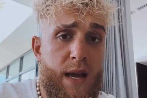 Jake Paul mocks Tommy Fury for ‘tasting the canvas’ against him and hits out at ‘b****’ KSI over fight demands