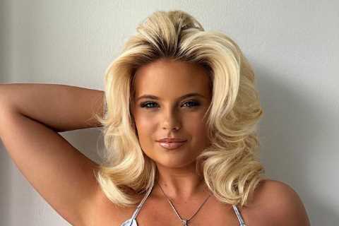 Apollonia Llewellyn fans gush ‘what a gorgeous woman’ as boxing ring girl puts on extremely busty display in denim bra