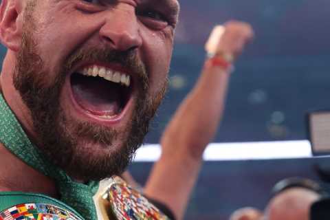 Tyson Fury claims he has tried to fight ‘p***y’ Anthony Joshua for SEVEN YEARS and vows to ‘annihilate’ Brit rival