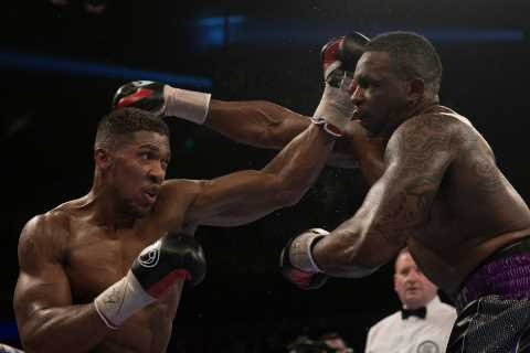 Inside Anthony Joshua’s training camp for Dillian Whyte rematch as sparring partners revealed ahead of O2 clash