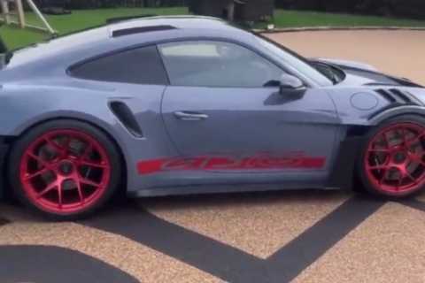 Tyson Fury swaps 07 Passat for £192,000 Porsche GT3 RS as boxer shows off incredible new ride on Instagram