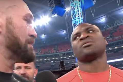 Tyson Fury includes clause in Francis Ngannou fight contract in case he is KO’d by ex-UFC champ