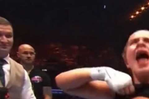 Ebanie Bridges backs OnlyFans star Daniella Hemsley after flashing boobs in ring and says her ‘breasts are great’