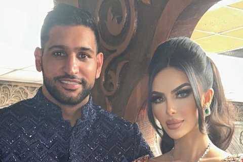 Amir Khan and wife Faryal Makhdoom are ‘separated and living apart’ after champion boxer was caught sexting model