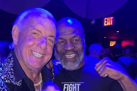 WWE legend Ric Flair opens up about terrifying ordeal of smoking weed with Mike Tyson saying: I thought I DIED