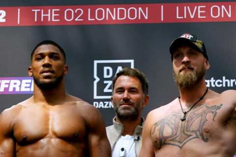 Anthony Joshua vs Robert Helenius net worth combined – how their career earnings and endorsements compare ahead of fight