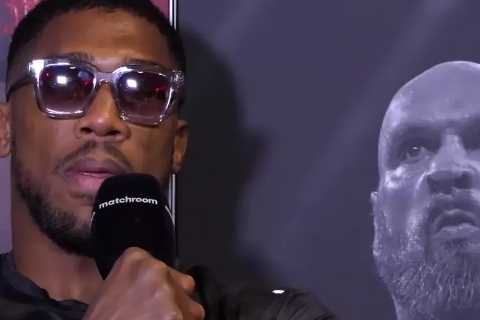 Anthony Joshua Slams Fans Who Booed Him During KO Win Over Robert Helenius