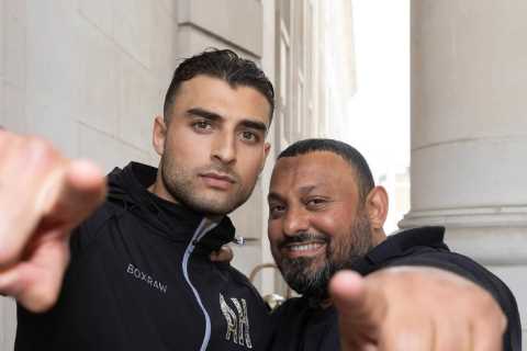 Meet Aadam Hamed, Prince Naseem Hamed's Son, Making Boxing Debut on Usyk vs Dubois Undercard