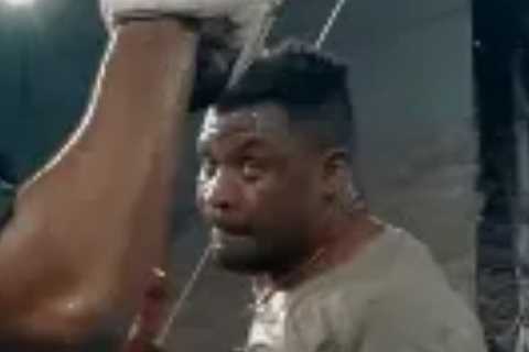 Watch Francis Ngannou Unleash Explosive Punches in Training for Tyson Fury Fight, Leaving Mike Tyson Impressed