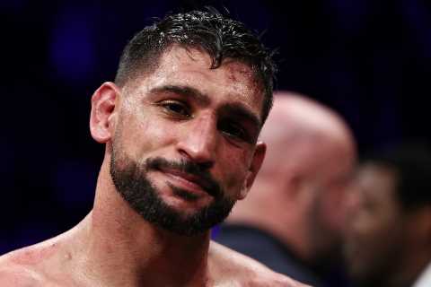 Jake Paul called out by Amir Khan despite THREE STONE difference as ex-champ vows to pack on pounds to ‘beat him up'
