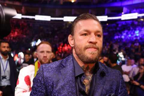 Conor McGregor slammed by KSI for ’embarrassing’ himself at Anthony Joshua fight as YouTuber calls out UFC star
