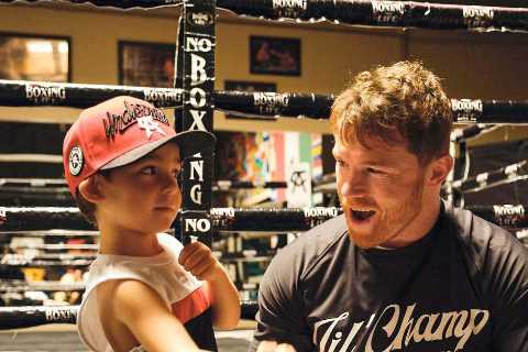 I Told My 5-Year-Old Son He Must Learn to Take a Punch First if He Wants to Follow His Dreams to be a Boxer, Says Canelo