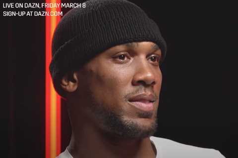 Anthony Joshua Claps Back at Francis Ngannou's Boast About Tyson Fury