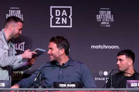 Josh Taylor Mocks Jack Catterall with Cheeky Gift Ahead of Rematch