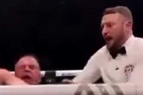 Boxing Bout Ends in Chaos as MMA Fighter Forgets Sport