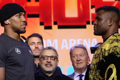 Fans Shocked: Anthony Joshua vs Francis Ngannou Fight to Have Different Rules!