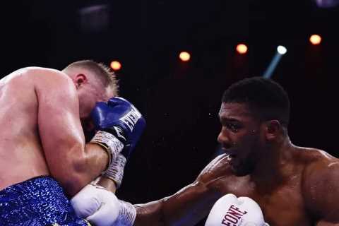 ANTHONY JOSHUA SET TO FACE FRANCIS NGANNOU IN SAUDI ARABIA