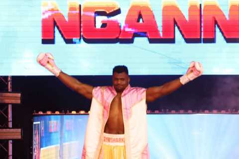 Fans speculate Francis Ngannou 'cursed' himself with walkout song before Anthony Joshua match