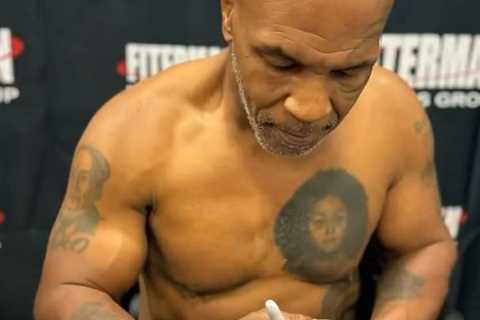 Mike Tyson Shows Off Toned Physique Ahead of Exhibition Fight with Jake Paul