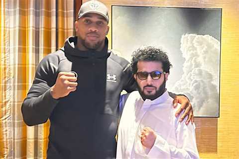 Saudi sports chief hints at big news for Anthony Joshua ahead of Tyson Fury vs Oleksandr Usyk