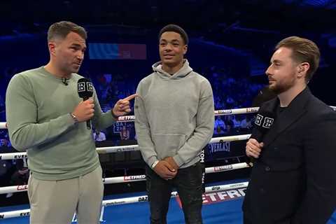 Eddie Hearn's latest heavyweight gamble: The 18-year-old who made me spill my coffee