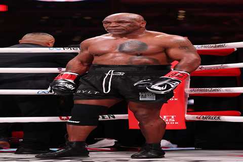 Tyson's Back... But Don't Worry, He's Staying Outside the Ropes This Time