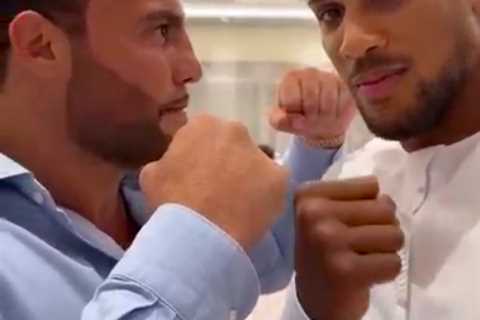 AJ's Back in the Game – And You Won't Believe Who He's Staring Down