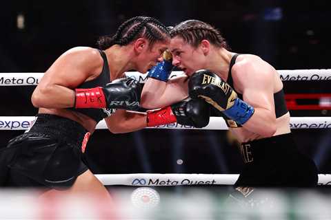 The Katie Taylor vs Amanda Serrano 3 Card Is Actually Stacked (And I'm Here for It)