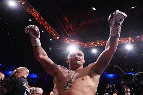 That Left Hook Just Ended Everything: Watching Usyk Demolish Dubois in Real Time