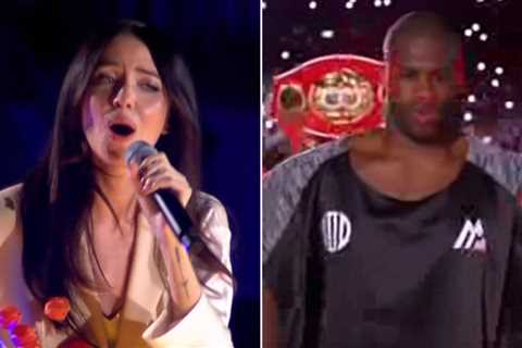 What the Hell Happened with Those National Anthems at Usyk vs Dubois?