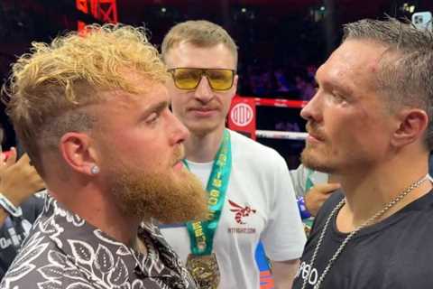 Jake Paul Just Did the Most Jake Paul Thing Ever at Wembley