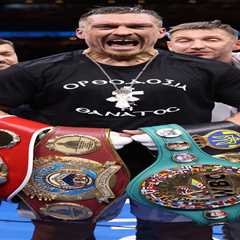 Usyk's Team Basically Tells Everyone to Chill Out (And I Don't Blame Them)