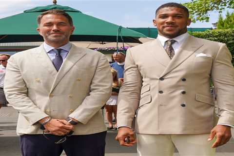 AJ and Eddie Hearn Want to Take Over Football Next (And Honestly, Why Not?)